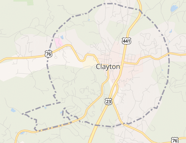 map of ellijay ga