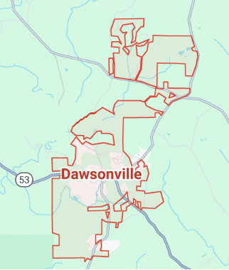 map of ellijay ga