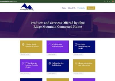 BRM Connected Home, A Powerful Standard Web Design