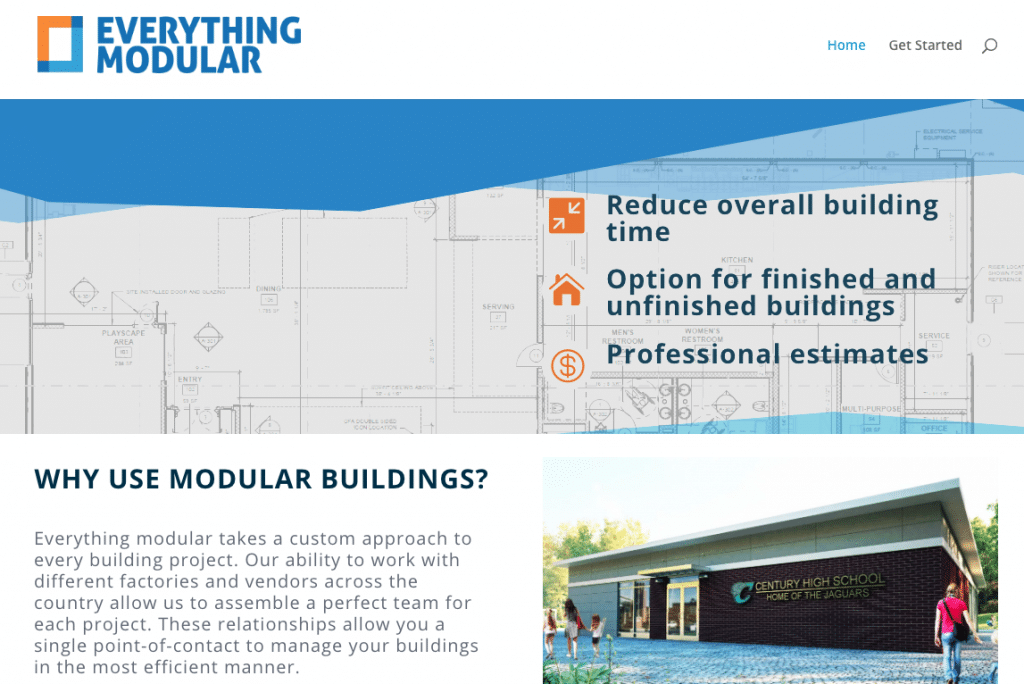 Everything Modular Web Design Project | Web